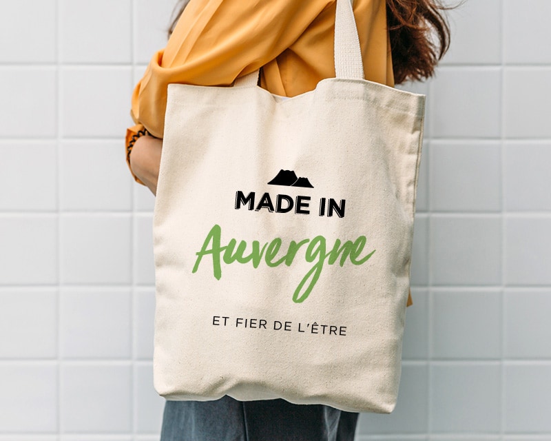 Tote bag personnalisé Made In Auvergne Cadeaux