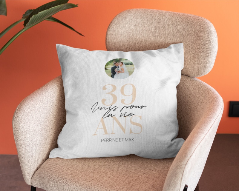 Coussin Personnalis Cadeau Ans De Mariage Cadeaux