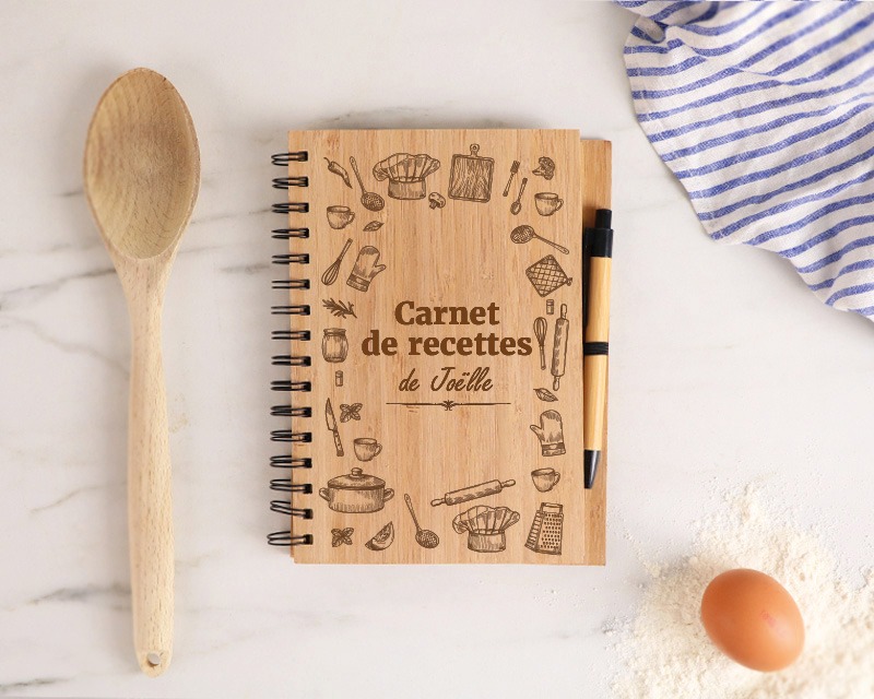 cahier-personnalise-recettes-bois