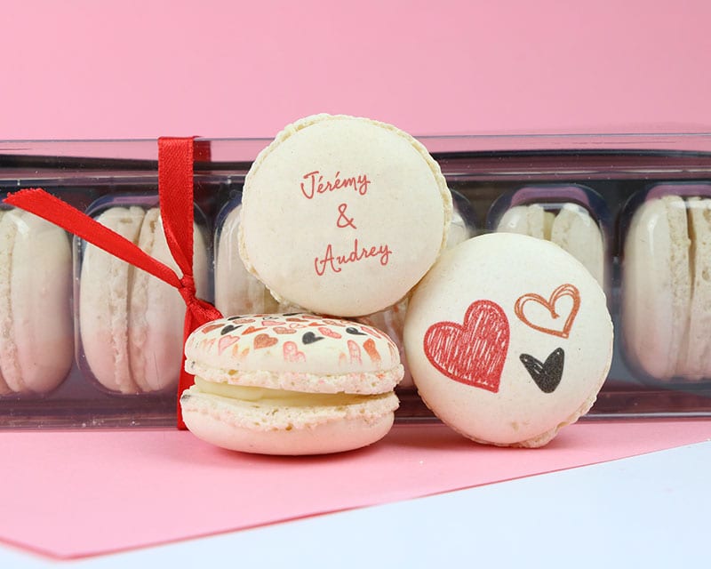 Macarons Personnalisables Amour Cadeaux Com