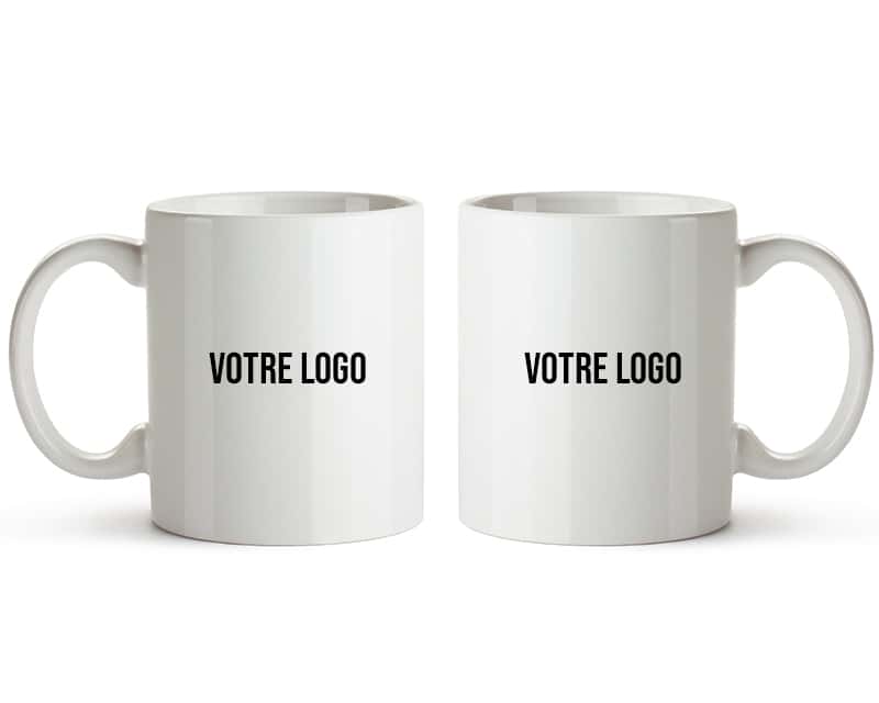 Mug Personnalisé Avec Texte Et Logo | Cadeaux.com