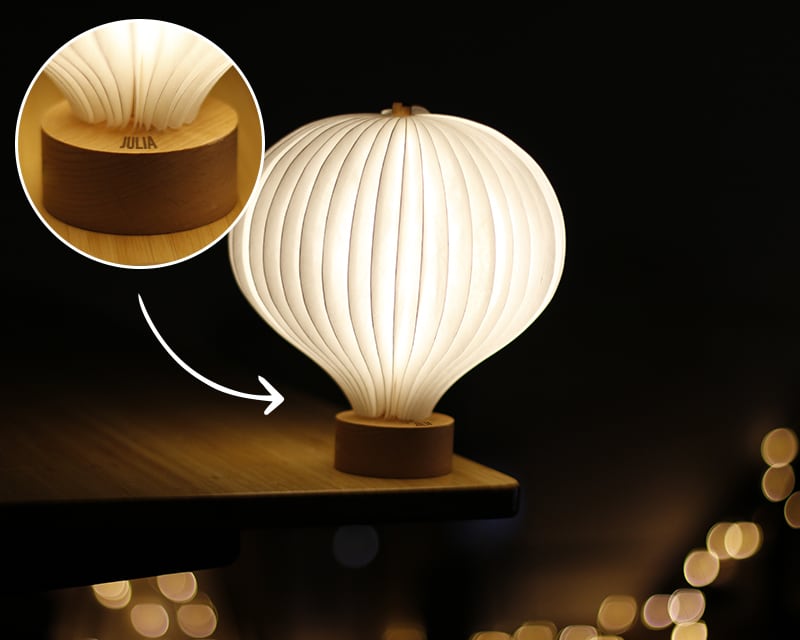 Lampe Pliante En Forme De Ballon Personnalisee Cadeaux Com