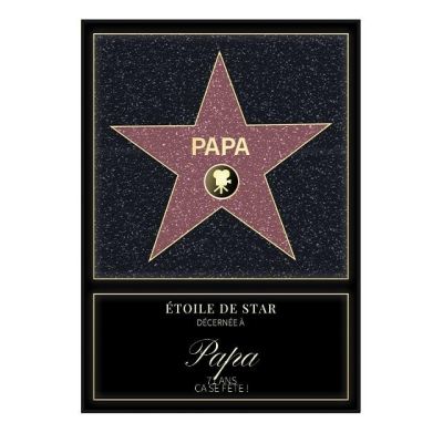 Affiche etoile de star papa 71 ans