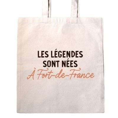 Tote bag personnalisé Fort-de-France