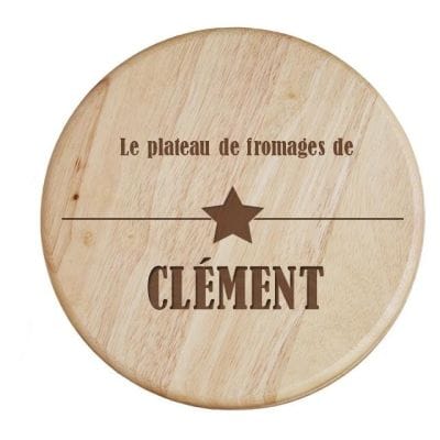 Set à fromage personnalisé pour un Clément