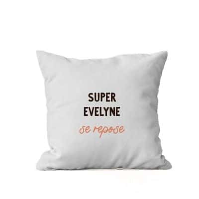 Coussin personnalisé pour une Evelyne