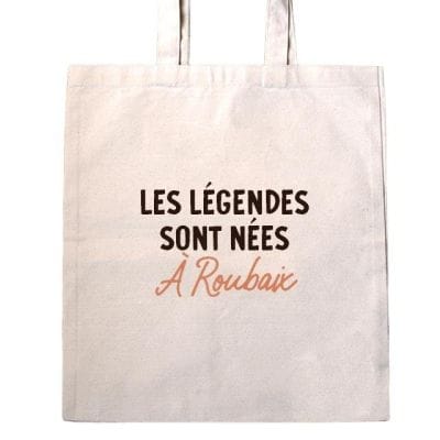 Tote bag personnalisé Roubaix