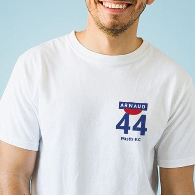 Tee shirt personnalisé homme - Pastis