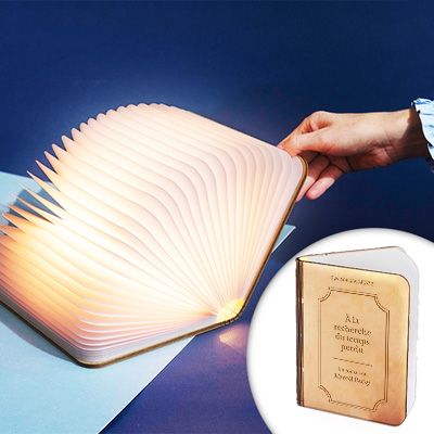 Lampe livre lumineux personnalisé - Couverture Classique