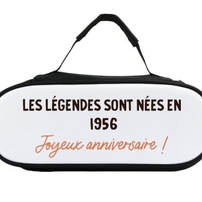 sacoche de pétanque message générique homme né en 1956