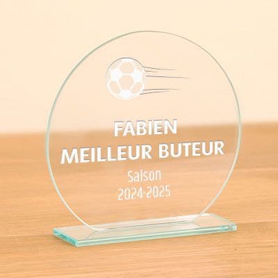 Trophée personnalisé - Meilleur buteur