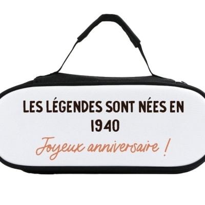 Sacoche de pétanque message générique année 1940