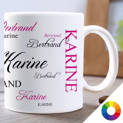 Mug personnalisé - Signature