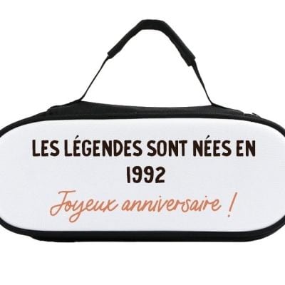 Sacoche de pétanque message générique année 1992