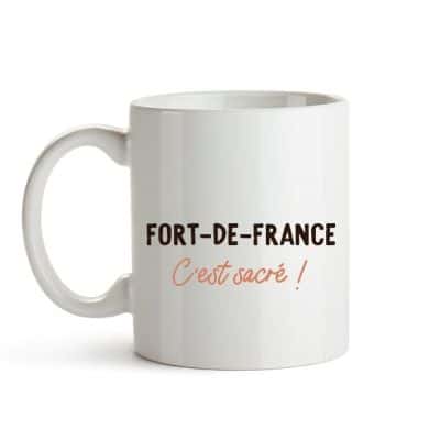 Mug personnalisé Fort-de-France