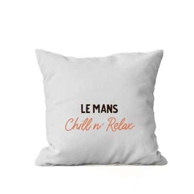 Coussin personnalisé Le Mans