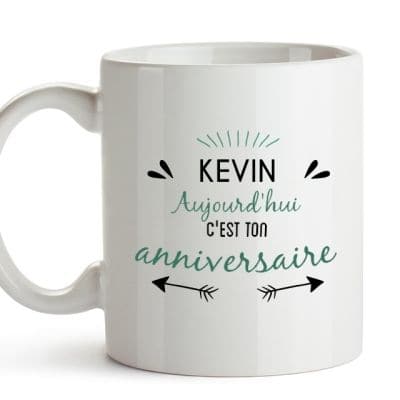 Mug personnalisé pour un Kevin