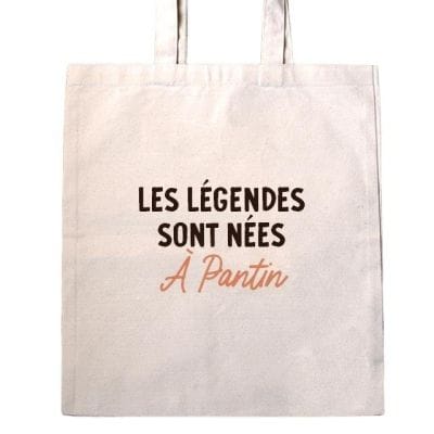 Tote bag personnalisé Pantin