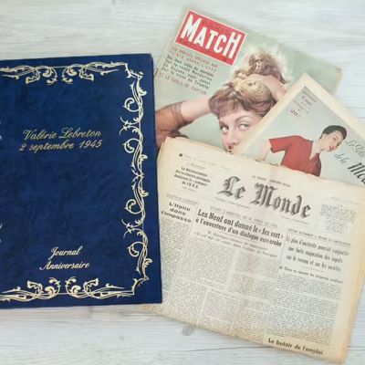 Journal du jour de naissance femme née en 1951