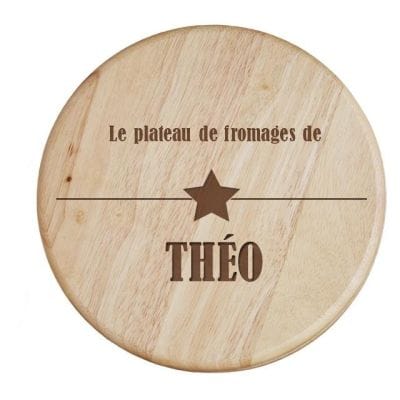 Set à fromage personnalisé pour un Théo