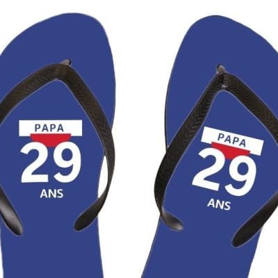 Tongs pastis  papa 29 ans