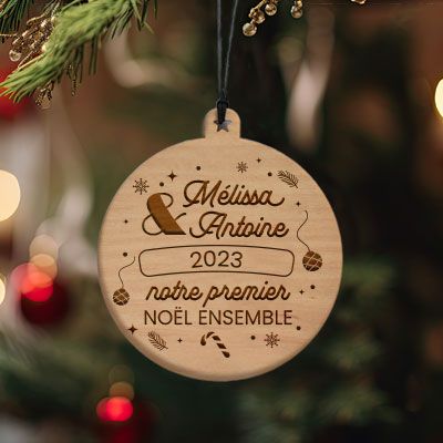 Marque-pages personnalisable en cuir cadeau Noël personnalisé