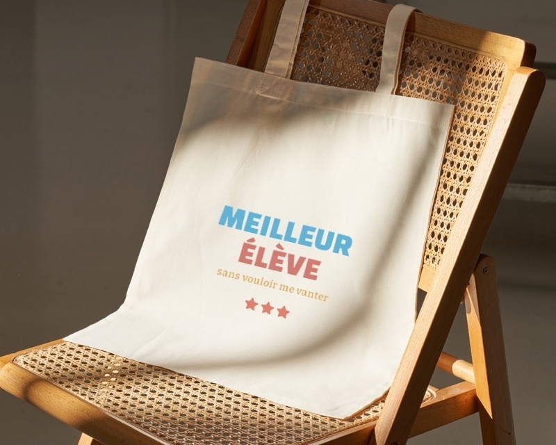 Tote bag personnalisable - Meilleur Élève