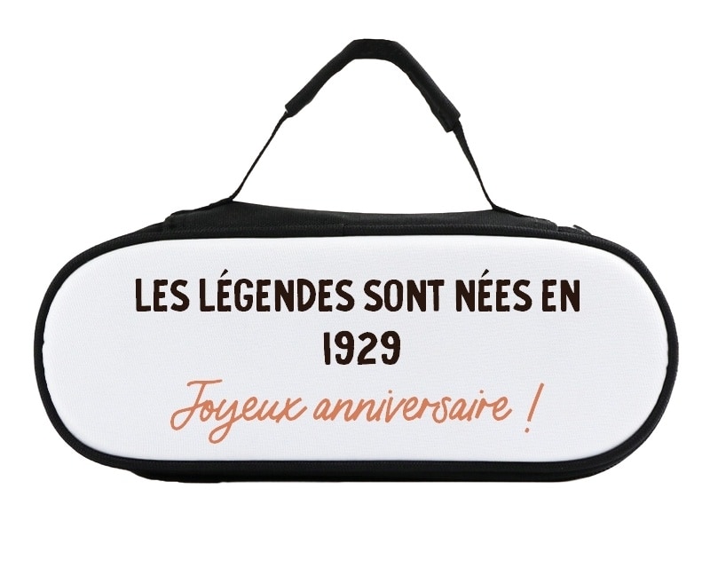 sacoche de pétanque message générique homme né en 1929