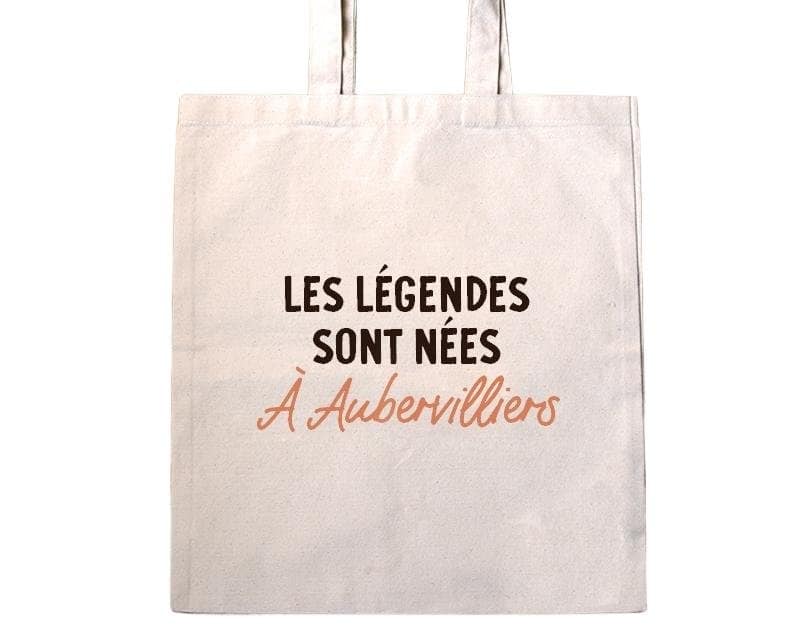 Tote bag personnalisé Aubervilliers