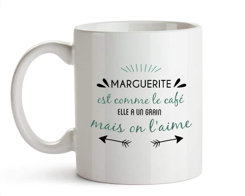 Mug personnalisé pour une Marguerite