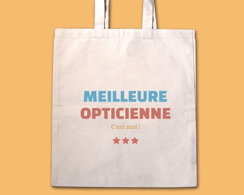 Tote bag personnalisable - Meilleure Opticienne