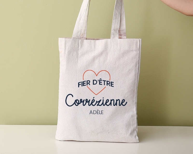 Tote bag personnalisable - Fière d'être Corrézienne