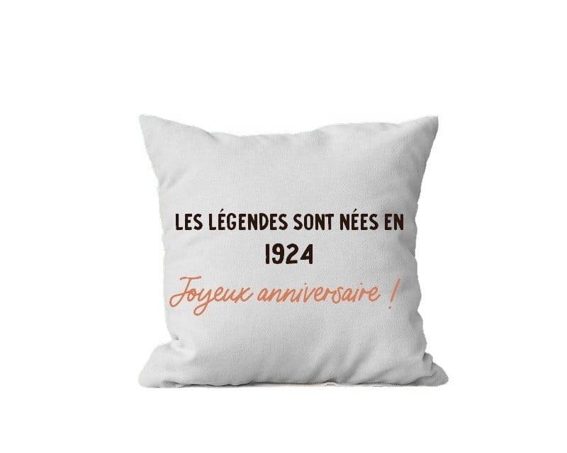 Coussin message générique année 1924