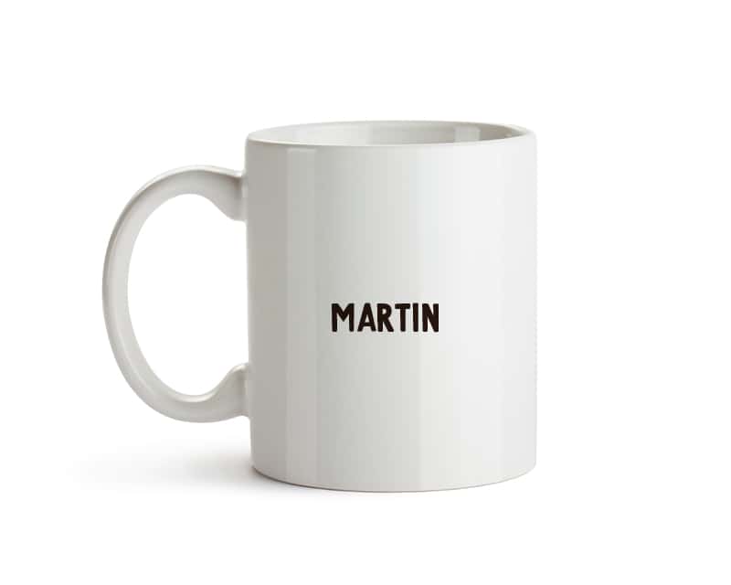 Mug message générique année 1964