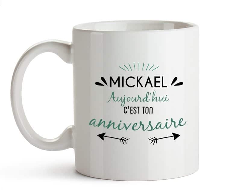 Mug personnalisé pour un Mickael