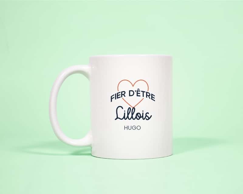 Mug personnalisé - Fier d'être Lillois