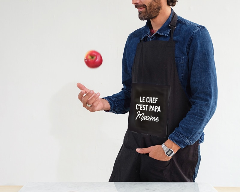 Tablier de cuisine personnalisé pour un Michel