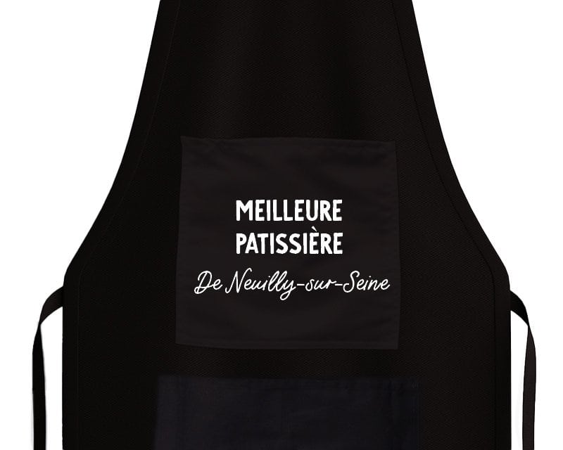 Tablier de cuisine personnalisé Neuilly-sur-Seine