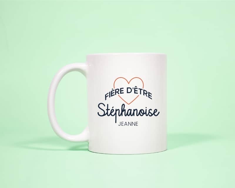 Mug personnalisé - Fière d'être Stéphanoise