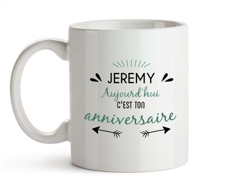 Mug personnalisé pour un Jeremy