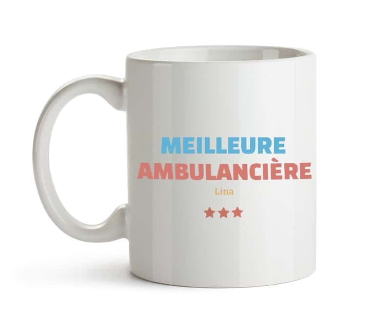 Mug personnalisé - Meilleure Ambulancière