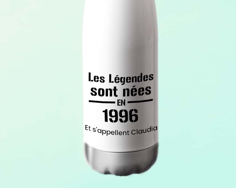 Gourde personnalisée - Les Légendes sont nées en 1996