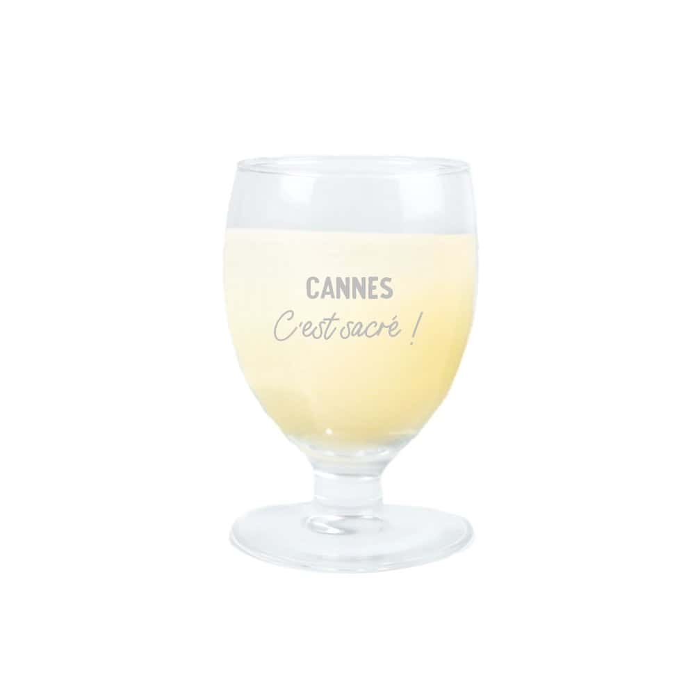 Verre à ricard personnalisé Cannes