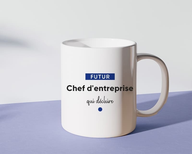 Mug personnalisé - Futur chef d'entreprise