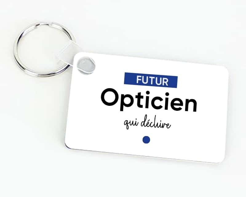 Porte-clef personnalisé - Futur opticien