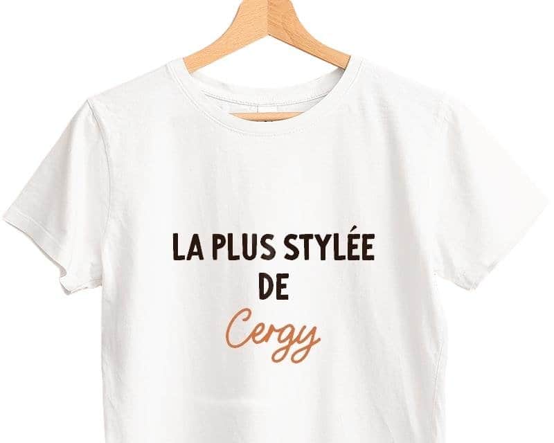 T-shirt femme personnalisé Cergy