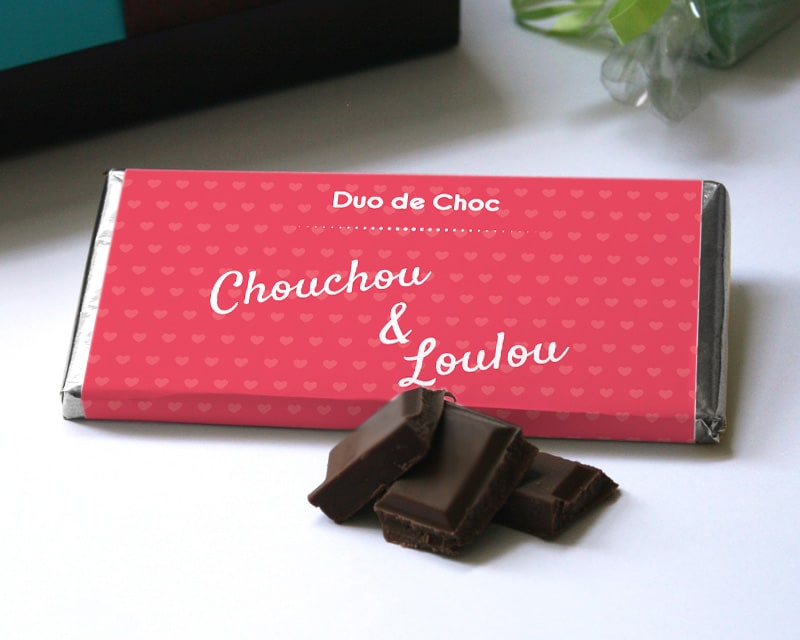 Tablette de chocolat Personnalisable - Passion