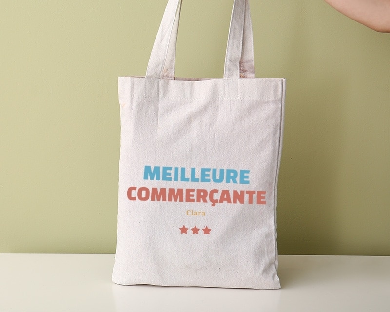 Tote bag personnalisable - Meilleure Commerçante