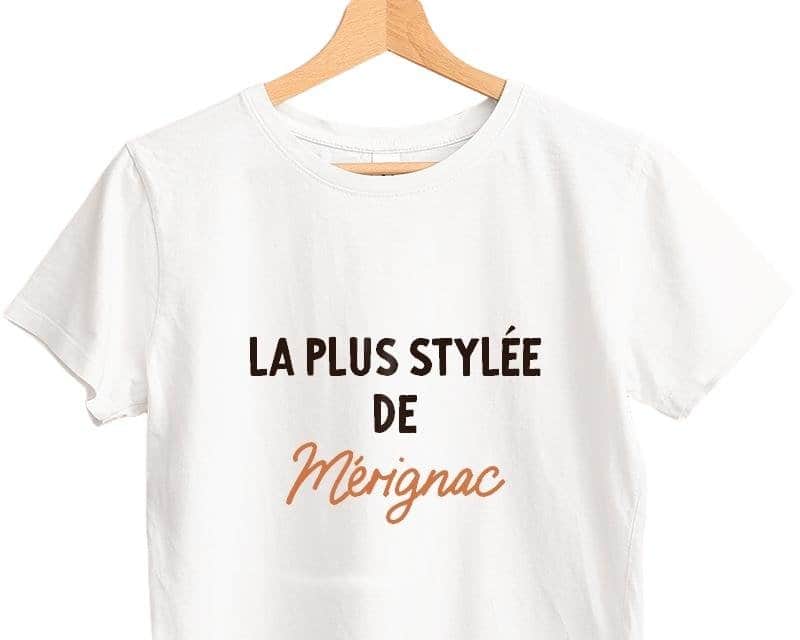 T-shirt femme personnalisé Mérignac