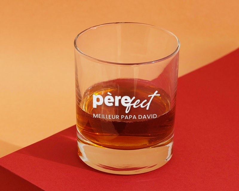 Verre à whisky personnalisé - Père-fect